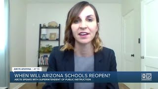 Abc15 speaks with state superintendent of public instruction kathy
hoffman.