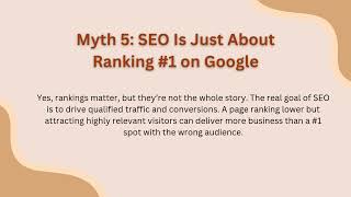 Khawaja Noor ul Haque Breaks Down 7 SEO Myths You Should Stop Believing