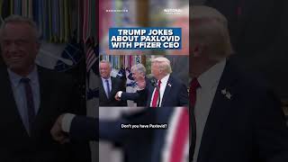 Trump jokes he hopes he didn't catch COVID after RFK Jr. sneeze: 'Give me Paxlovid'