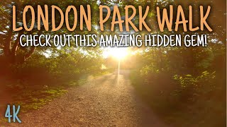 Walking London's BEAUTIFUL Brent River Park Elthorne Park Extension | 4K