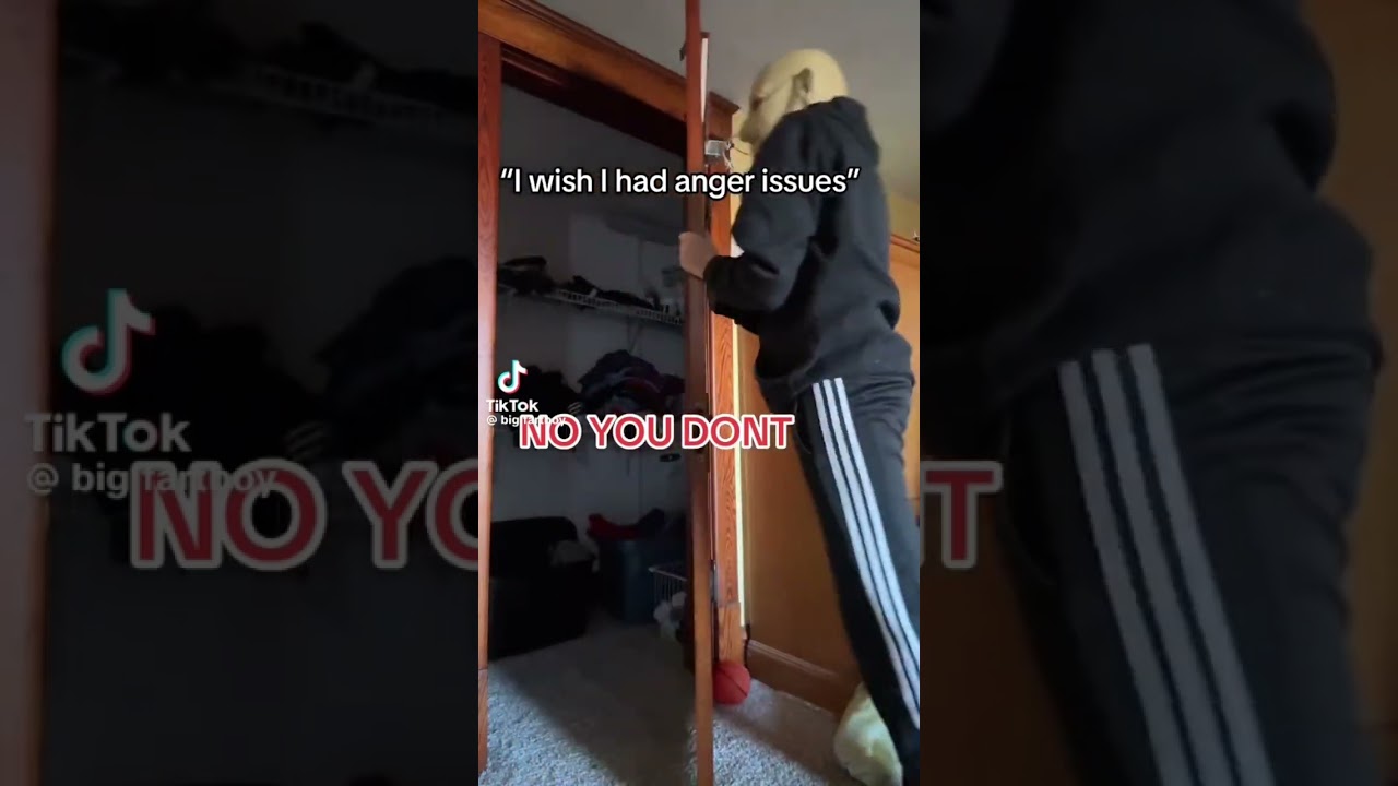 "I wish I had anger issues" NO YOU DON'T (FULL MEME) 
