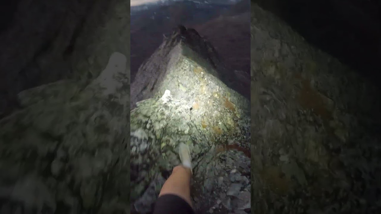 Sunset ridge running