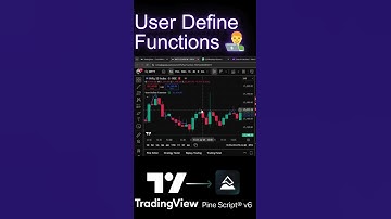 What is User Define Functions 🤔? | User Define Function in Pine Script #pinescript #algotrading