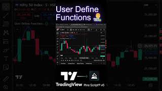 What is User Define Functions 🤔? | User Define Function in Pine Script #pinescript #algotrading