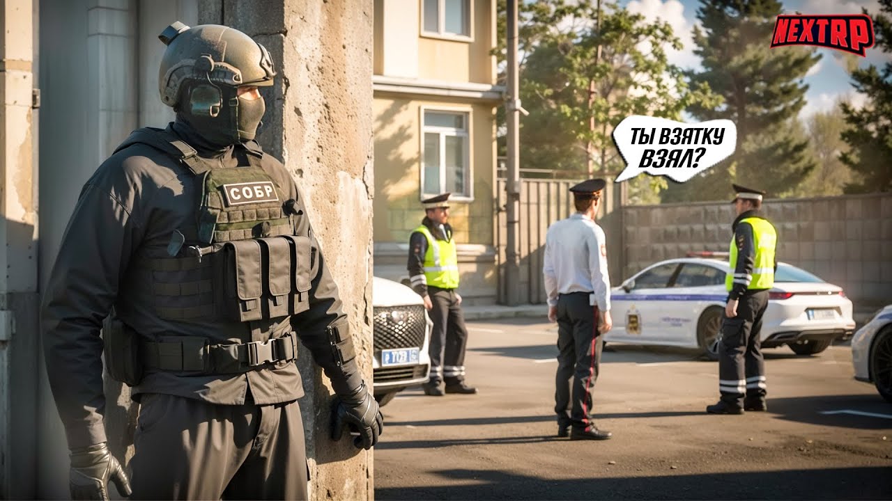 СОБР УСТРОИЛ СЛЕЖКУ ЗА СОТРУДНИКАМИ! ЗАДЕРЖАЛИ СОТРУДНИКА И ПОСАДИЛИ В ТЮРЬМУ! НЕКСТ РП