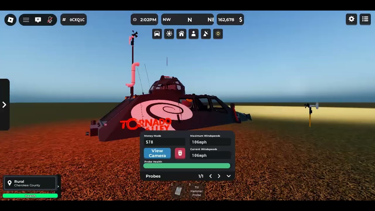 INSANE 262 mph tornado intercept! (Tiv 2 tornado alley lifted.)