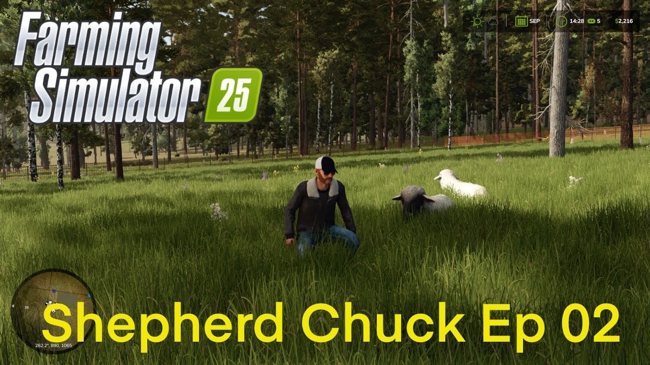 First field - Shepherd Chuck ep 02- New Frontier - Farming Simulator 25