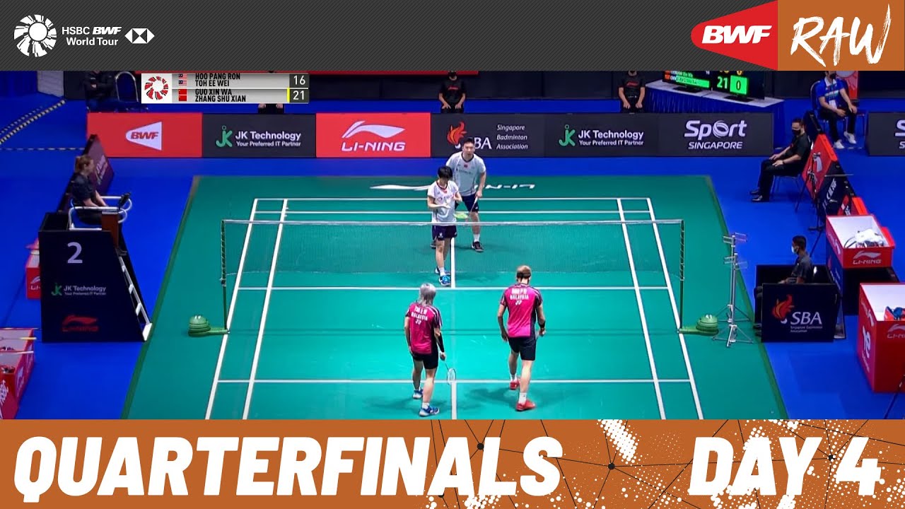 Singapore Open 2022 | Day 4 | Court 2 | Quarterfinals