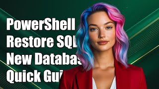 Powershell restore SQL Server database to new database