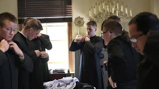 Cassock Ceremony 2020 - St Thomas Aquinas Seminary Virginia