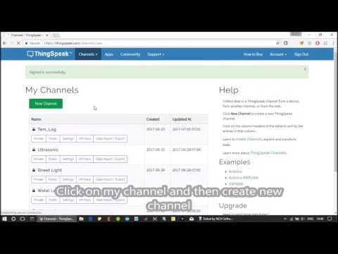 Thingspeak Setup