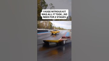 500+ shot of nitrous and on 1 kit…super sick