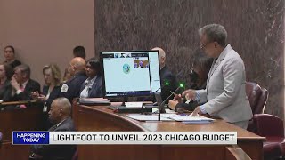 Lightfoot to unveil 2023 Chicago budget