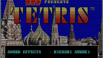Tetris (Bullet-Proof Software) (1988), PC-98, Gameplay