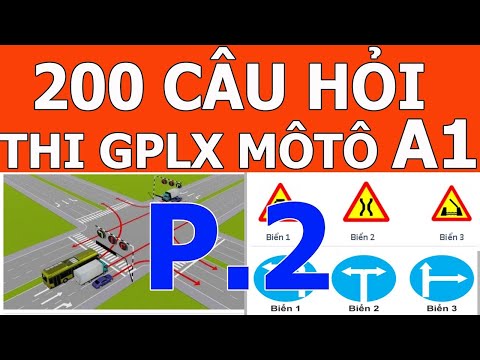 Video Mẹo 200 câu hỏi thi bằng a1 - PHẦN 2 │ THẦY MẠNH... - youtube