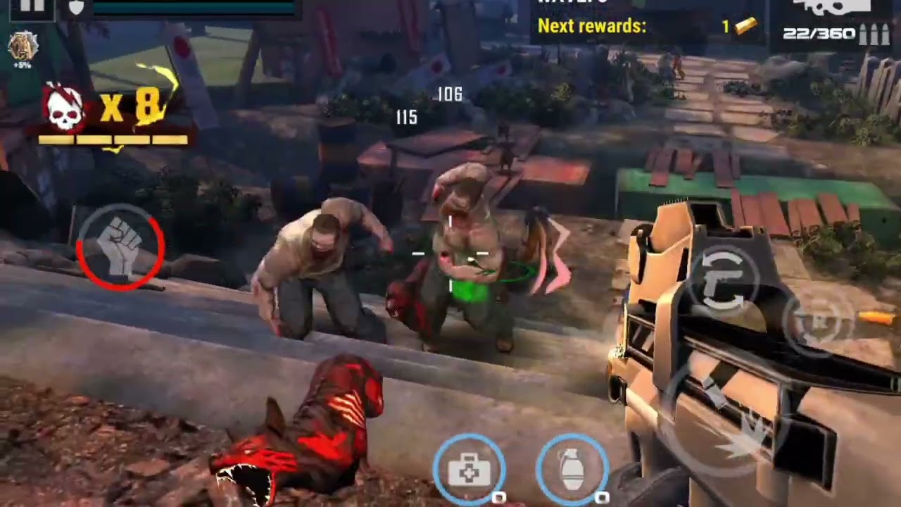 MAD ZOMBIES GAME | Zombies game Survival Mode 💪 