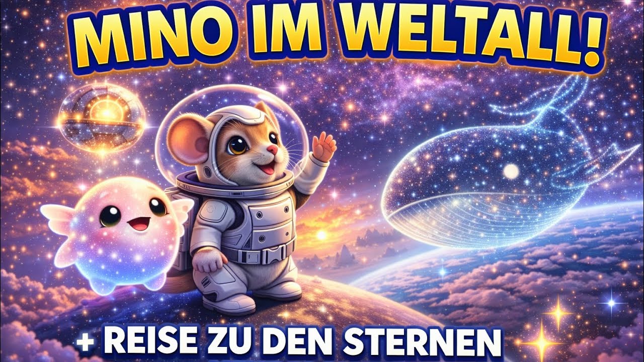 Mino und die Reise zu den Sternen ✨🌌 | Kinderhörgeschichte zum Einschlafen (8 Kapitel) Hörspiel