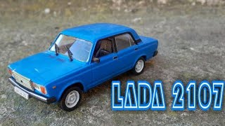 Deagostini Lada 2107 Blue Model