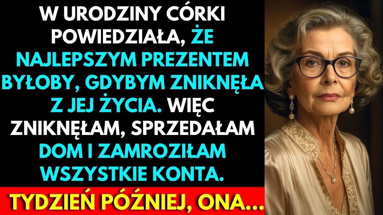 „Nie, nie będzie się sprzeciwiać. Ona nigdy się nie sprzeciwia." – usłyszałam, jak moja córka mówi to o mnie, siedząc w moim domu, który już zaplanowała dla siebie. Po dwudziestu latach cichego...