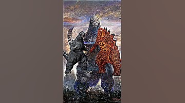Heisei Godzilla vs Monsterverse #shorts #youtubeshorts #godzilla