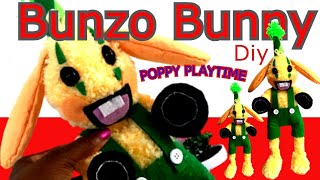 HOW TO MAKE BUNZO BUNNY POPPY PLAYTIME PLUSH TOY WITH WOOL 