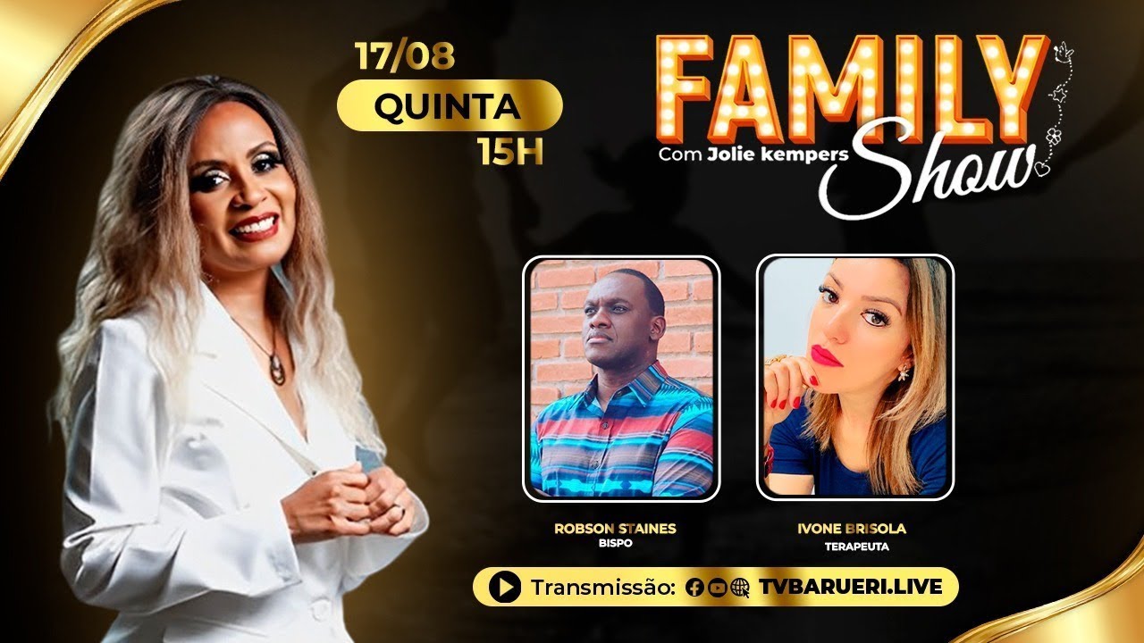 Robson Staines E Ivone Brisola | Family Show Com Jolie Kempers