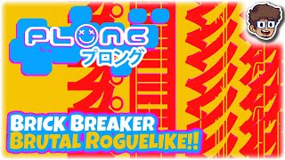 Brutal Brick Breaker Roguelike!! | Let's Try The PLONG screenshot 4
