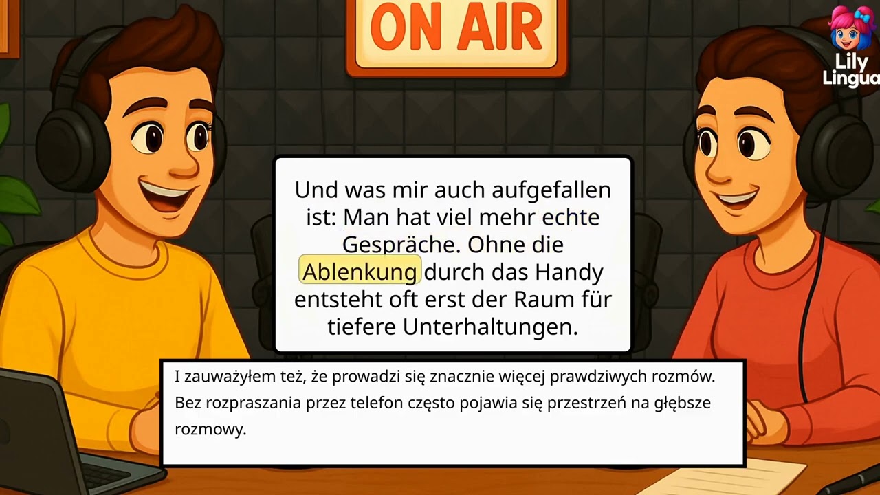 Offline doświadczenia i cyfrowa równowaga - Podcast niemieckiego B2