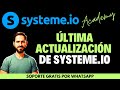 Calendario Cómo funciona la última actualización de Systeme.io