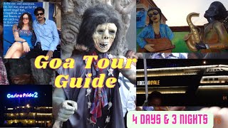 Goa Complete Tour Guide| Budget Tour Plan |#Goa night life