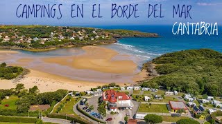 CAMPINGS al borde del mar  Cantabria  Curiosidades