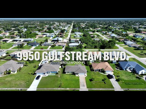 9950 Gulfstream Blvd, Englewood, FL home video tour