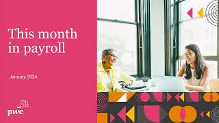 This Month in Payroll – January 2024