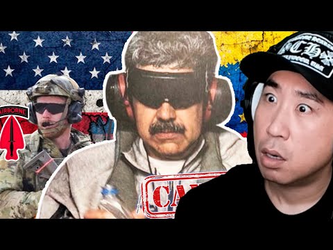 Coreano reacciona a la CAPTURA de MADURO 😱