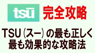 TSUスーの最も正しく最も確実な攻略法