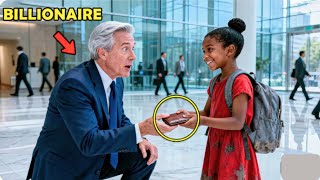 POOR GIRL RETURNS A LOST WALLET TO A BILLIONAIRE, WHAT HAPPENED NEXT CHANGED HER LIFE FOREVER.