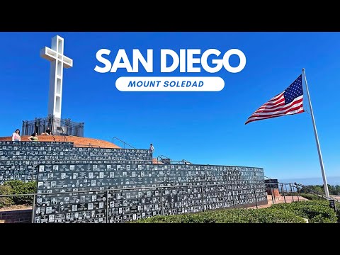 Captivating Views and Remembrance: Exploring Mount Soledad in Sunny San Diego, California Views
