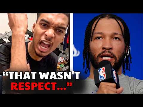 Victor Wembanyama RESPONDS After Jalen Brunson’s Viral Finals Comments!