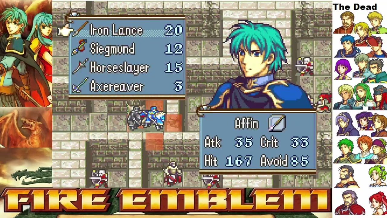 Lagdou Ruins part 2 - Fire Emblem Sacred Stones Hard mode Ironman Part 10