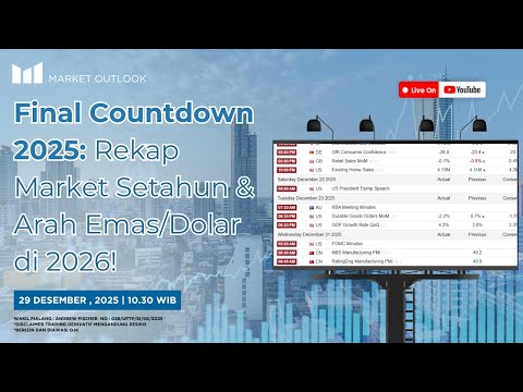 🔴Final Countdown 2025: Rekap Market Setahun & Arah Emas/Dolar di 2026! #marketoutlook #maxco #nfp