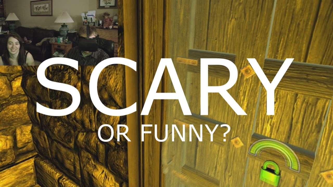 SCARIEST / funniest VR GAME EVER (DREADHALLS)