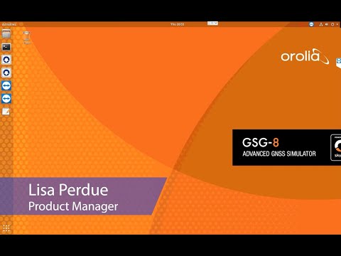 Video Orolia's GSG-8: Advanced GNSS Simulation Tutorial - youtube