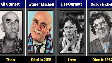 TILL DEATH US DO PART (1965) Cast THEN and NOW 2025