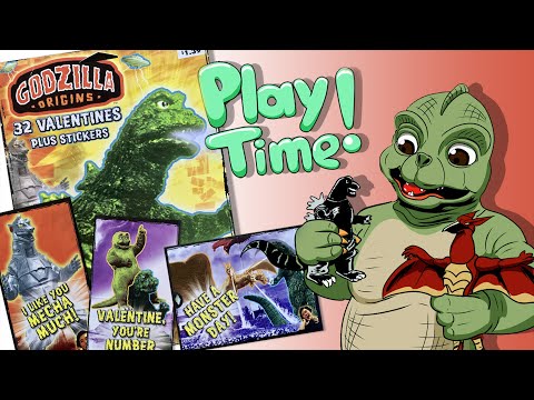 Godzilla Valentine's Day Cards - MIB Play Time Ep 13