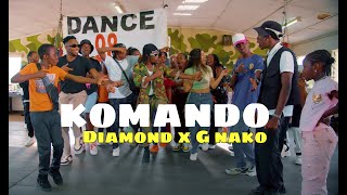 G Nako x Diamond Platnumz - Komando ( Dance video Video)Dance 98