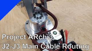 Project ARchi3 Episode 30 J2 J3 Main Cable Routing