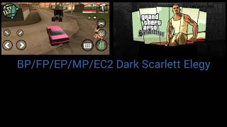 GTA SA SV- BP/FP/EP/MP/EC2 Dark Scarlett Elegy