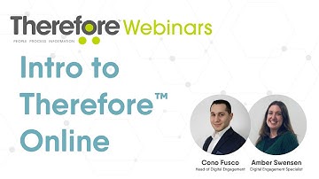 Webinar: Intro to Therefore™ Online