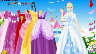 Giochi per ragazze vestire barbie raperonzolo 2010 screenshot 3