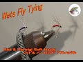 Wets Fly Tying/Red & Partrigi Soft Hacle / ﾚｯﾄﾞ& ﾊﾟｰﾄﾘｯﾁﾞ ｿﾌﾄﾊｯｸﾙ / ｳｴｯﾄﾌﾗｲ